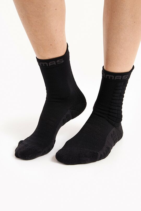 Soma Vidutinio ilgio sportinės kojinės 1 | JUODA | Audimas