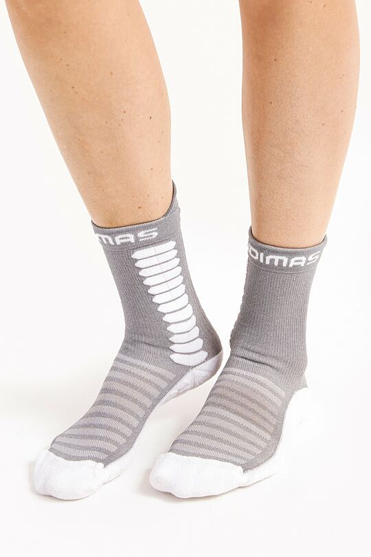 Soma Vidutinio ilgio sportinės kojinės 1 | PILKA | Audimas