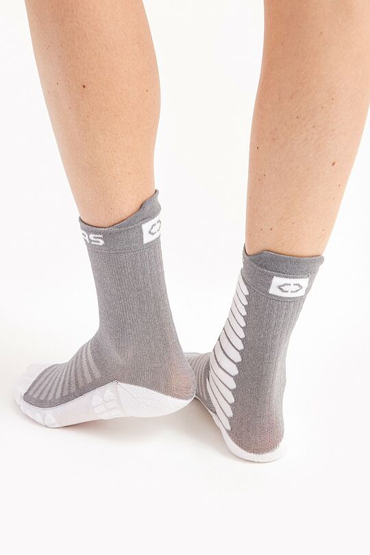 Soma Vidutinio ilgio sportinės kojinės 2 | PILKA | Audimas